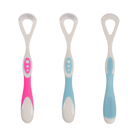 #Z15 High Quality Best Selling Popular Oral Hygiene Cleaner Adult Tongue Brush