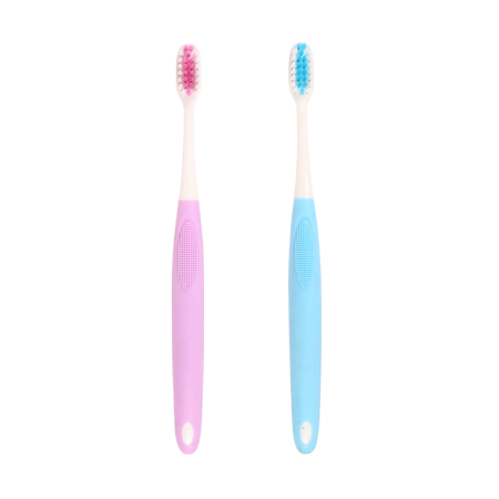 #552 ISO Tapered Filaments Long Handle Oral Fresh Toothbrush