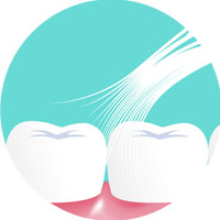 #552 ISO Tapered Filaments Long Handle Oral Fresh Toothbrush
